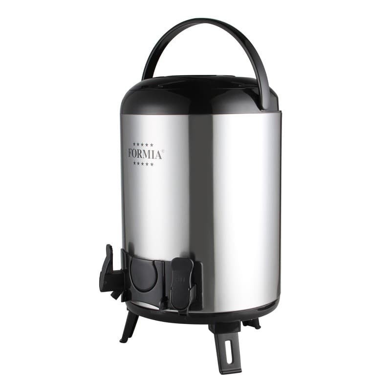 Termos Water Dispenser Air Stainless Double Kran 2 Taps Formia 12 L