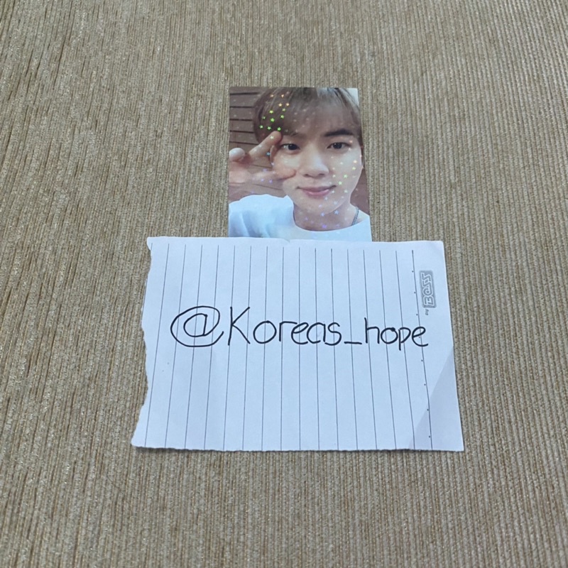 [Redy Stock] BTS - FC Renewal Japan SYS (Jin Photocard)