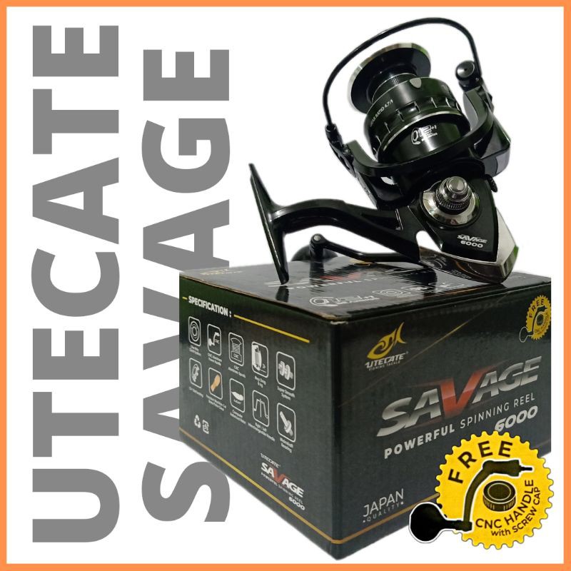 REEL POWER HANDLE UTECATE SAVAGE 1000 2000 3000 4000 6000