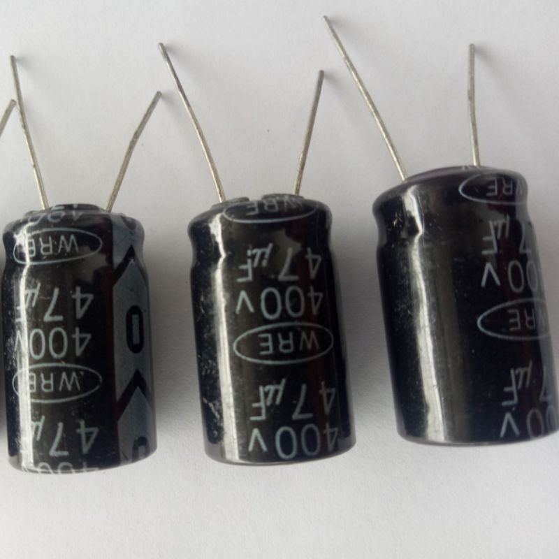 ELCO 47uf 400v CAPASITOR ELCO 47uf 400v HRE BAGUS