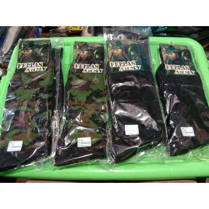 KAOS KAKI TEBAL/KAOS KAKI ARMY/KAOS KAKI HITAM/ PERLENGKAPAN KERJA