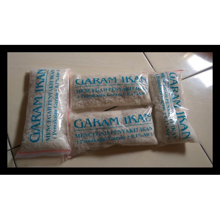 GARAM IKAN OBAT IKAN LUKA LECET CUPANG KOI LOHAN ARWANA GAREM BERKUALITAS