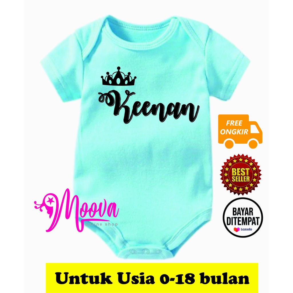 Jumper  Custom Bayi Laki-laki/Jumper Baby Lucu Adem Nyaman Bahan Katun Tebal Bisa Tulis Nama