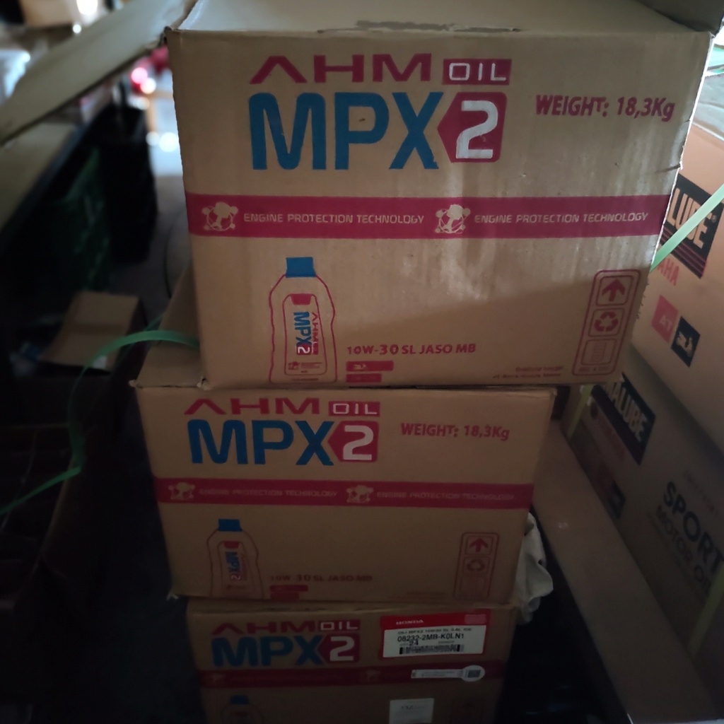 OLI MPX 2 0.8LITER 1DUS AHM ISI 24 BOTOL BEAT VARIO MATIC