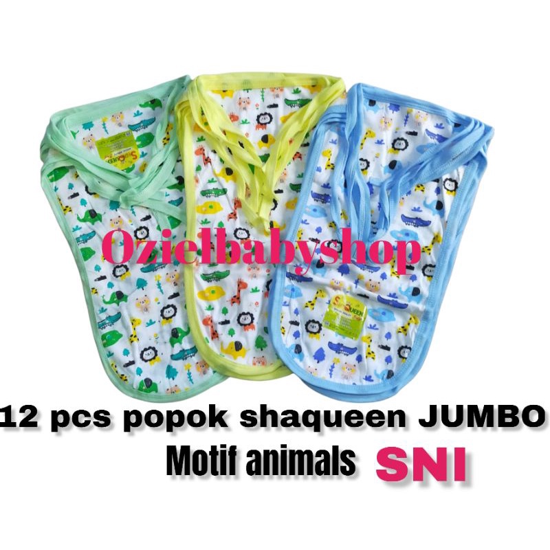 PROMO !!! 12 PCS popok bayi JUMBO merk Shaqueen SNI