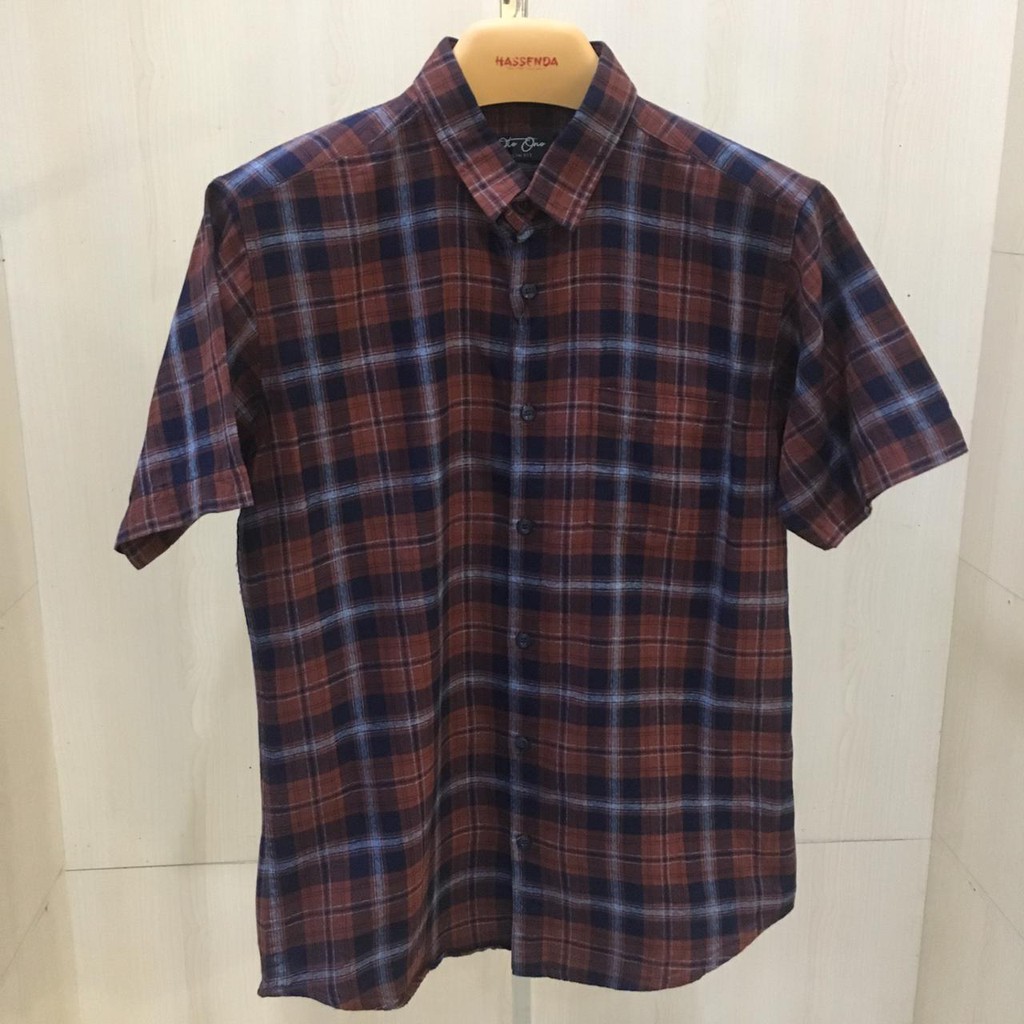 KEMEJA MAN OTO ONO / KEMEJA KOTAK HASSENDA / BAJU PRIA