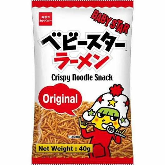 

[40gr] Oyatsu Baby Star ORIGINAL Crispy Noodle - Snack ala Jepang