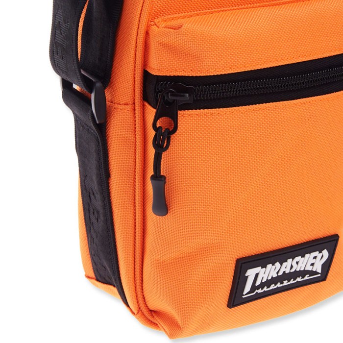 Thrasherr Japan Licensed Hometown Utility Bag Orange