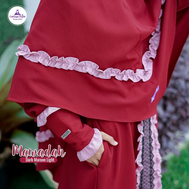 cahaya hijab set mawadah
