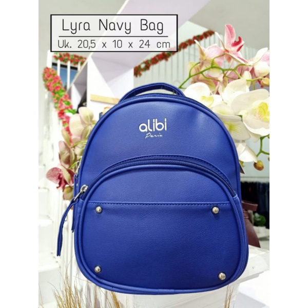 lyra navy bag