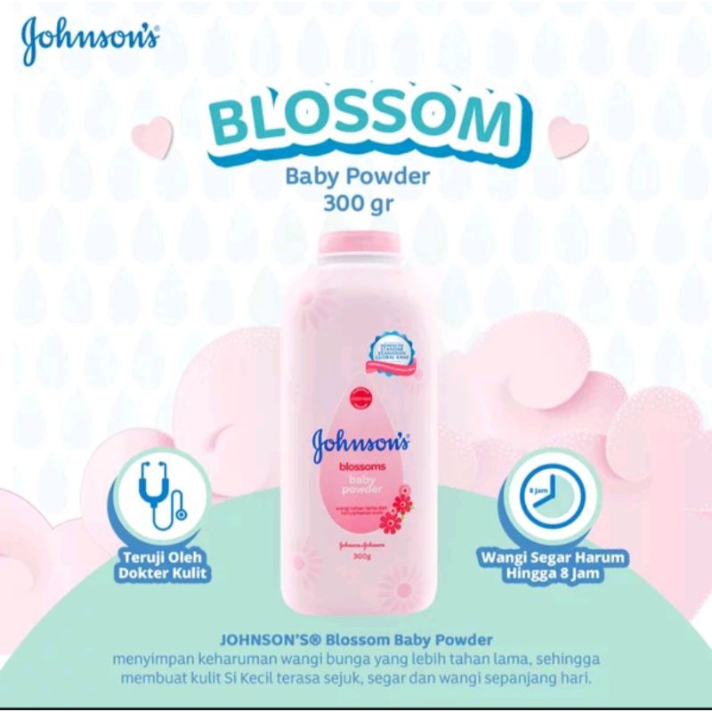 Johnson's blossoms baby powder 300gr