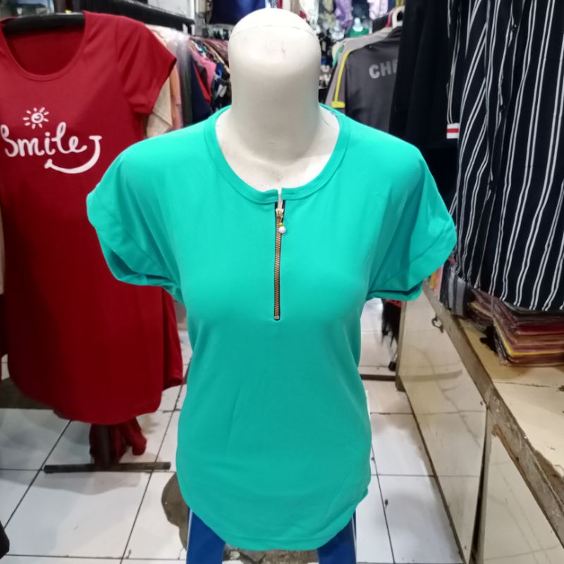 Atasan kaos wanita voxy LD 110-Tosca