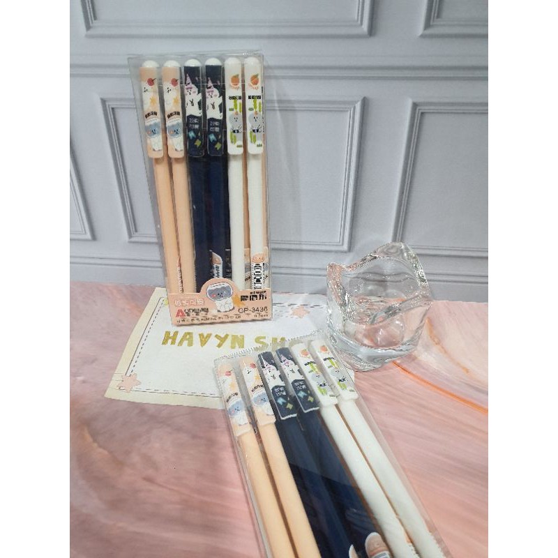 (12pc) pen bisa hapus/pen gel hapus/erasable pen/pen hapus lucu fancy ODEMEI-3436 BEAR