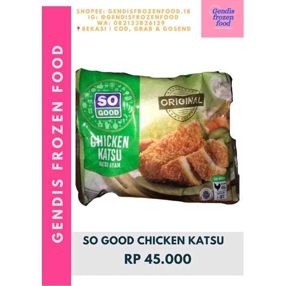 

So Good Chicken Katsu 400gr