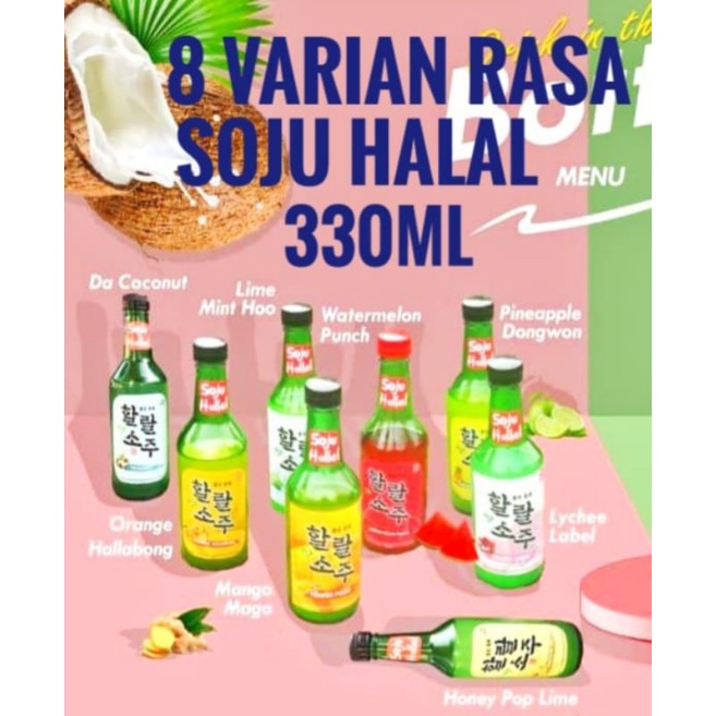 

SOJU halal non alkohol
