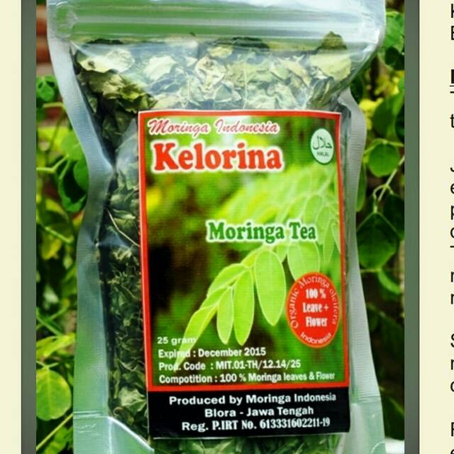 

Teh Kelor 25 gram