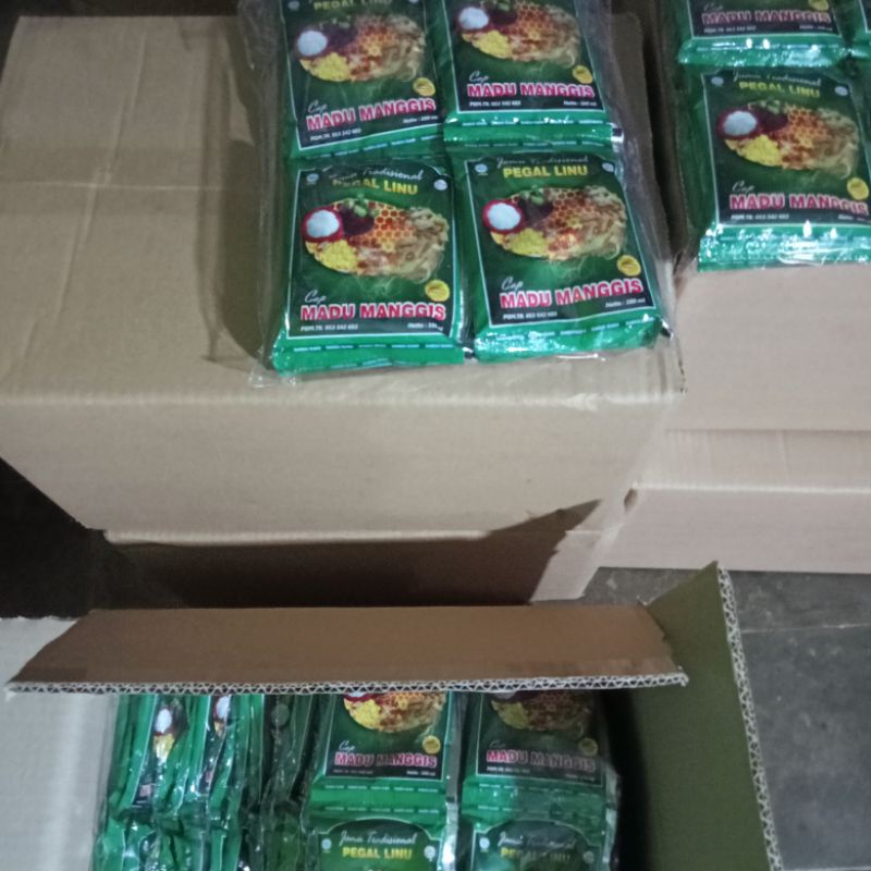 

madu manggis jamu tradisional 12 sachet