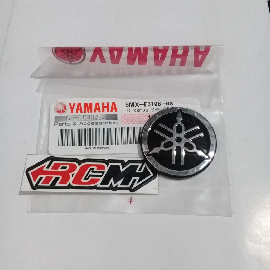 Jual Emblem Logo Stiker Garputala Dasi Dada Tameng Panel Depan Yamaha Nouvo Z Ori Yamaha