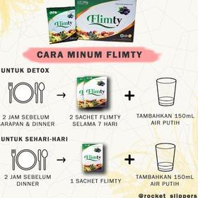 Ready FLIMTY FIBER ISI 8 SACHET PELANGSING   SACHET ORIGINAL HALAL BPOM MY0