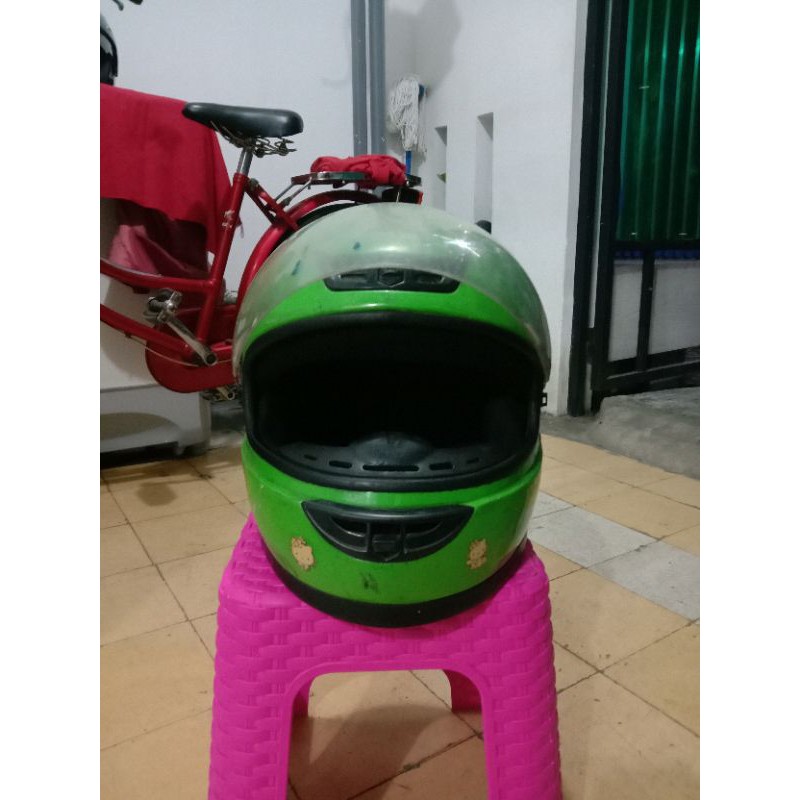 Helm Full Face Kawasaki Ninja Ninja R Ninja 2 Tak Original