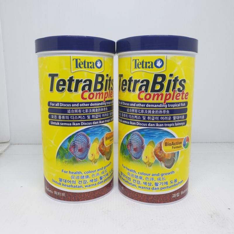 Tetra Bits Complete 300 gr / Makanan Ikan Discu