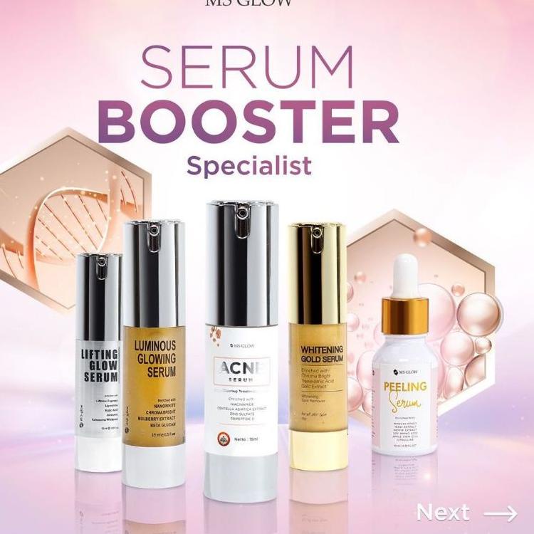 V Serum Booster Ms Glow GB57 ➠
