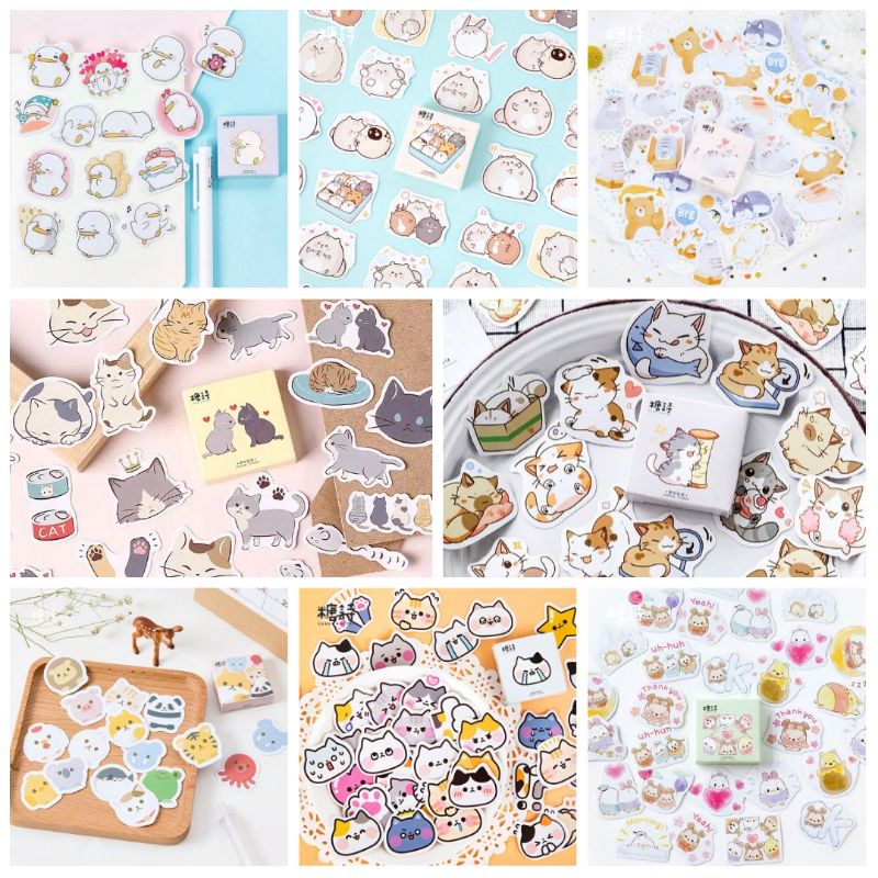 

Veritza Deco Sticker Pack Cute Animal Edition#Scrapbook#Diary#Planner