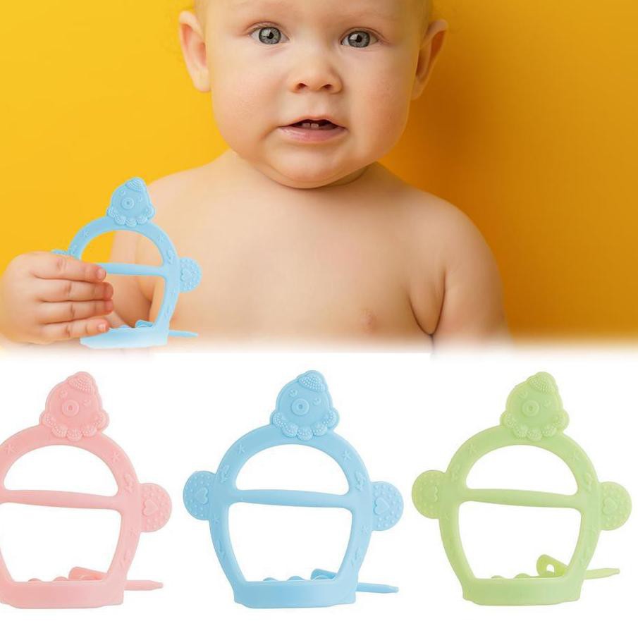 Teether / Teether Gelang / Gigitan Bayi Bentuk Gelang karet mainan bayi