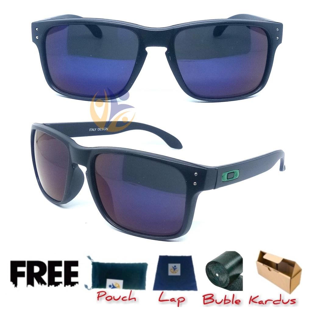 Kacamata hitam fashion square uv protection