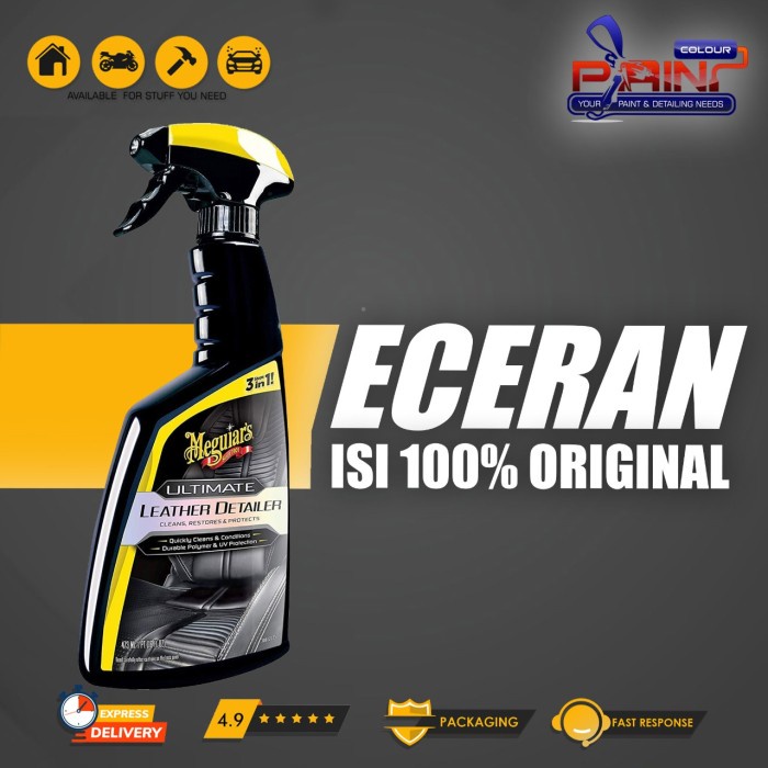 Meguiars Ultimate Leather Detailer ECER, Perawatan Jok Kulit &amp; Vinyl