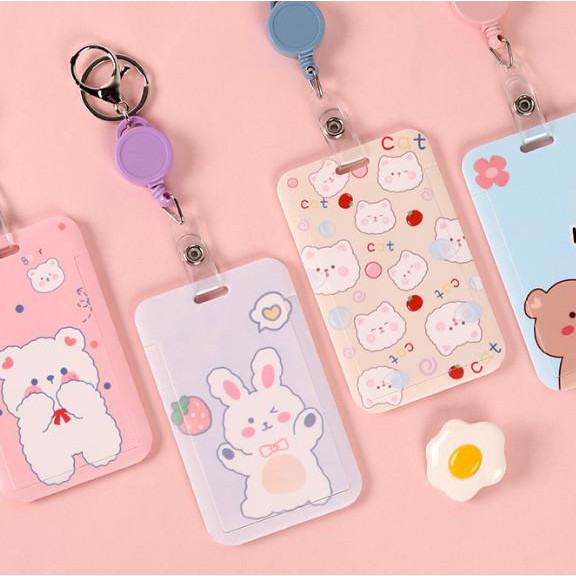 

Name Tag ID Card Holver Name Card Cover Gantungan Kunci Stret 1219-219