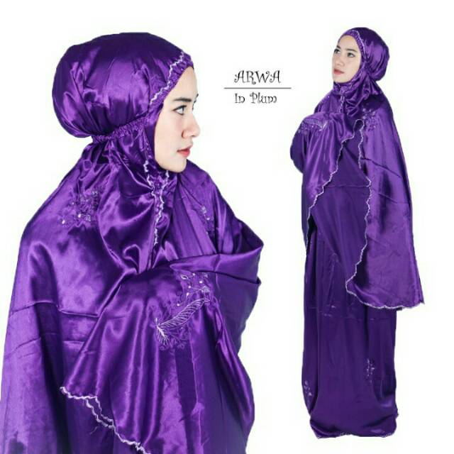 Mukena Silky bordir Arwa