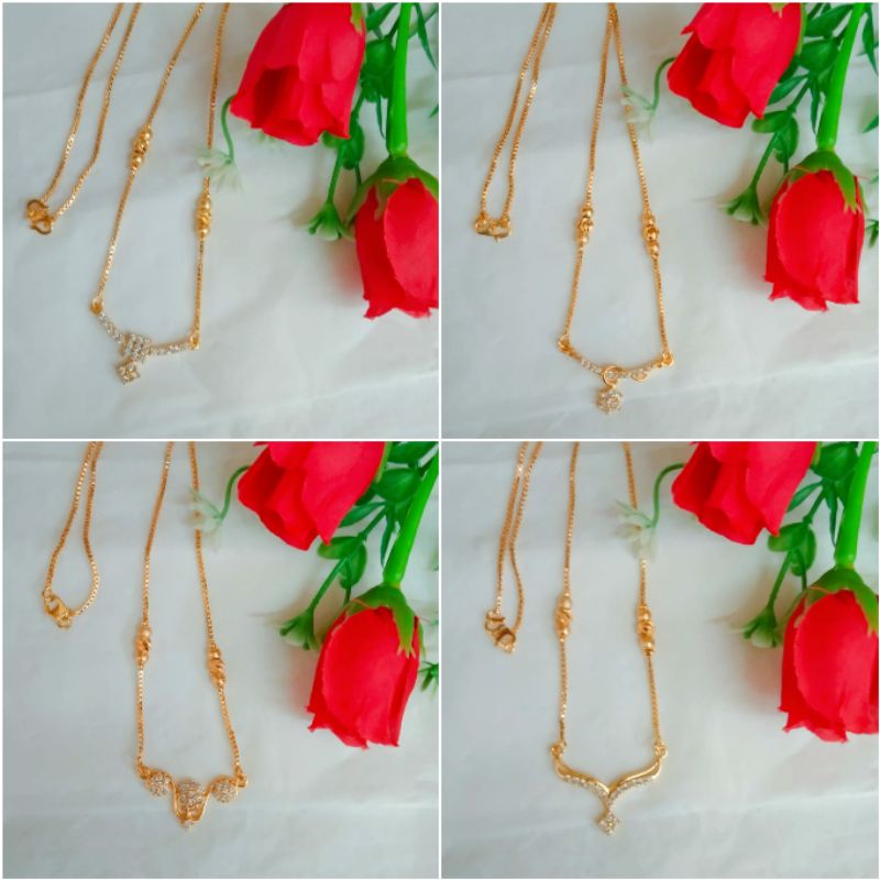 Fourfashion Kalung Xuping Dewasa Motif Casual kekinian PAI012