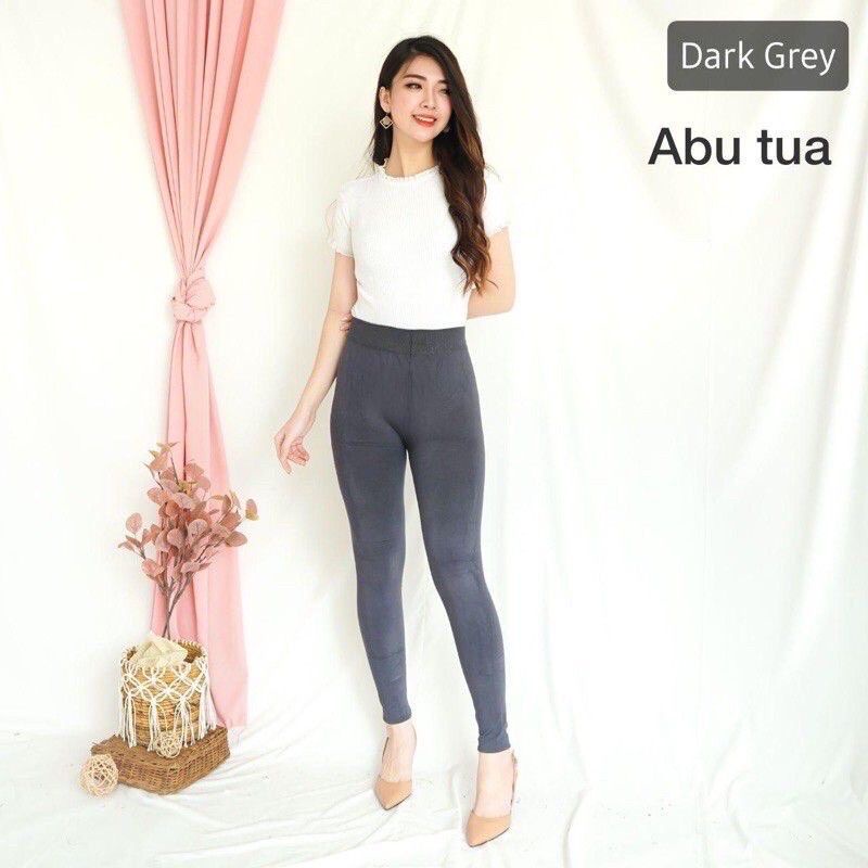LEGGING ABU IMPORT TEBAL KOREA | LEGGING IMPORT TEBAL | LEGGING HW HIGHWAIST | LEGGING SUPER MELAR |