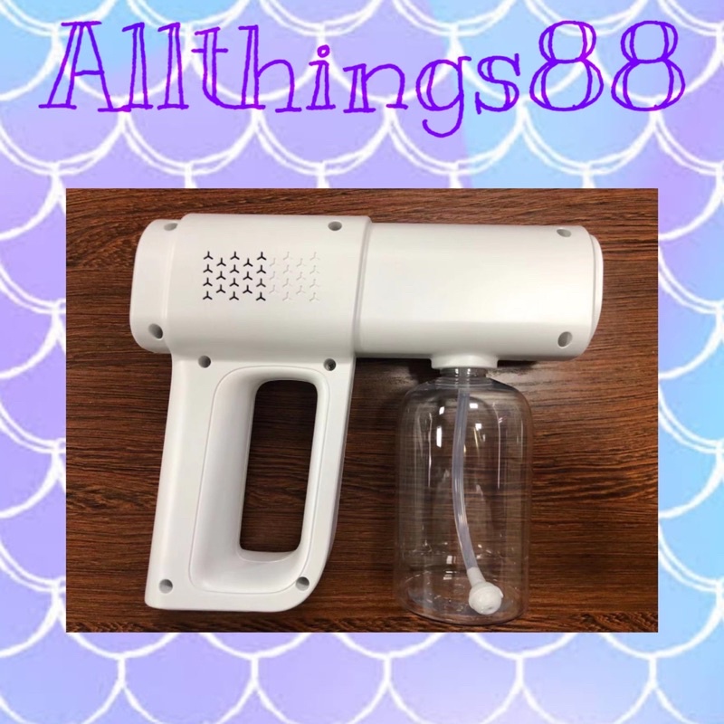 READY STOCK !!! Nano Spray Gun Disinfectant UV Light Wireless Model K5 - ALAT ANTI VIRUS