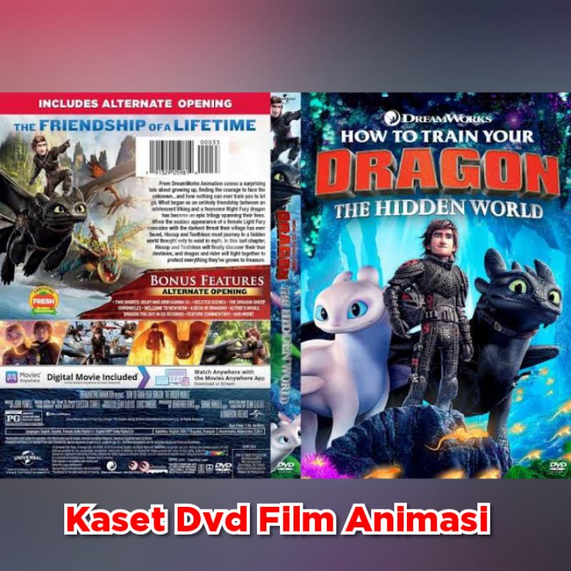 Dvd How To Train Your Dragon The Hidden World (2019)