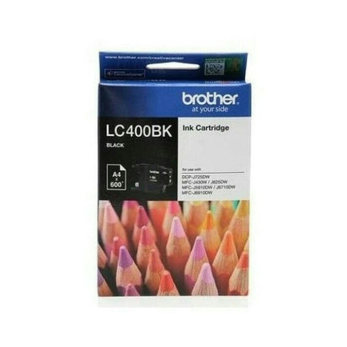 Tinta Brother LC400 untuk MFC-J5910DW MFC-J6710DW MFC-J6910DW DCP-J725DW MFC-J430W MFC-J625DW