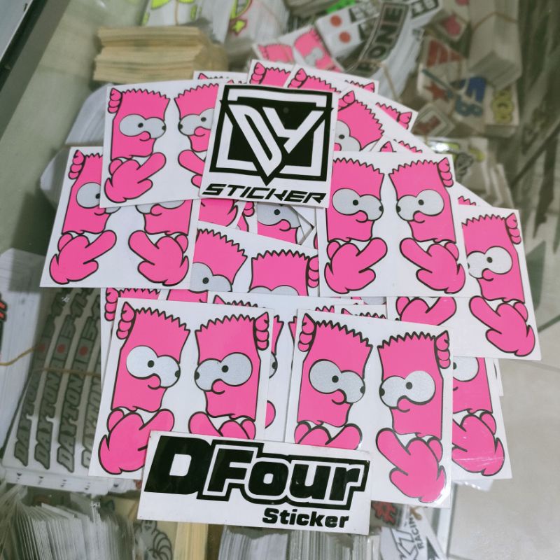 

STICKER SIMPSON STICKER SIMSON NGINTIP FAK CUTTING