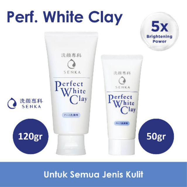 SENKA - Perfect Whip Facial Foam 120g - Untuk Kulit Lembut, Lembab &amp; Cerah