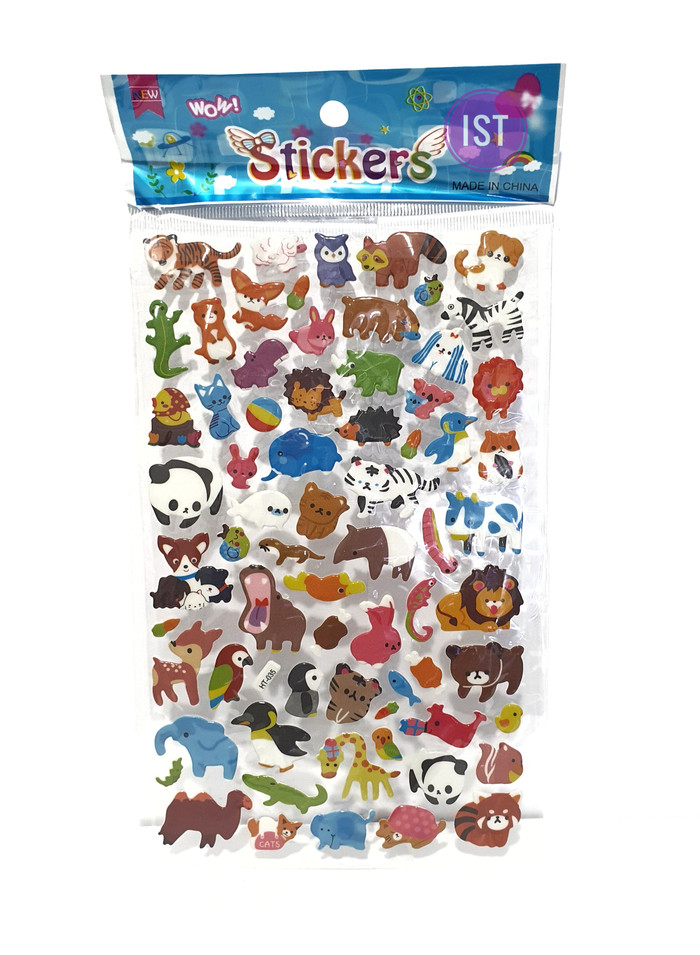 

STICKER STIKER TIMBUL ANIMAL BINATANG