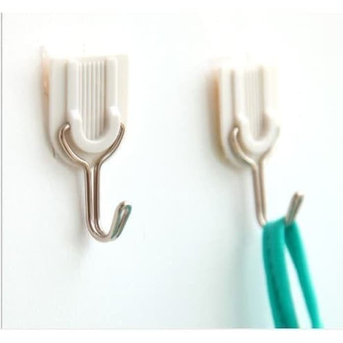 (snapcorner)Gantungan Tempel Hook kait Multifungsi Isi 6 Gantungan Dinding Kamar Mandi Dapur Hanger wall
