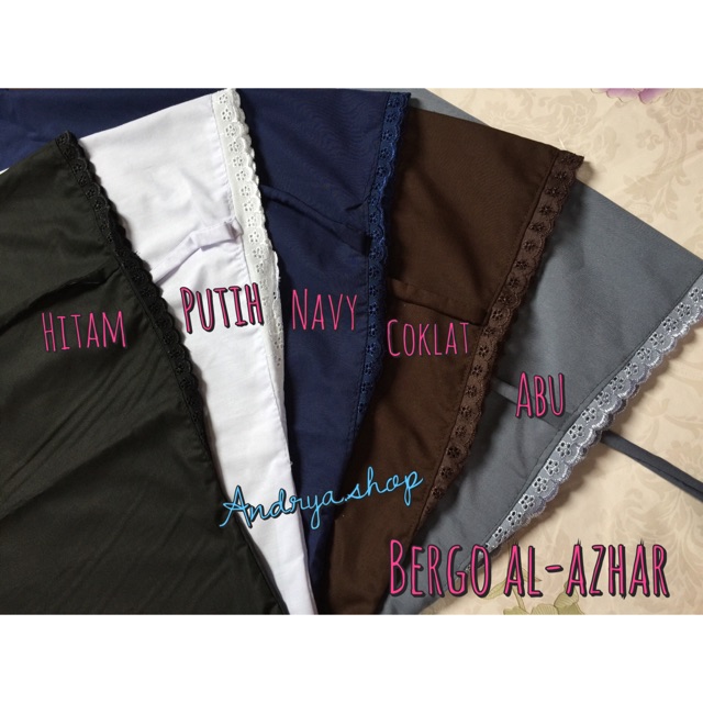JILBAB SEKOLAH / BERGO AL-AZHAR