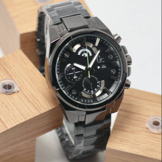 JAM TANGAN PRIA/COWOK GC KW SUPER RANTAI TERBARU ANTI AIR ELEGANT HARGA BERSAHABAT..