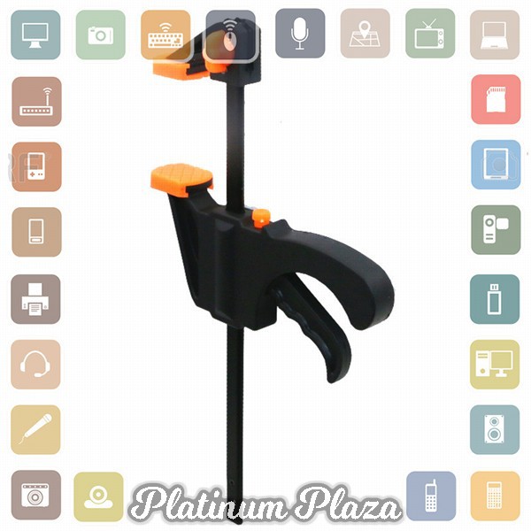 Speed Squeeze Ratcheting Clamp Penjepit Kayu Mini 6 Inch - T22106 - Black`2R2E2M-