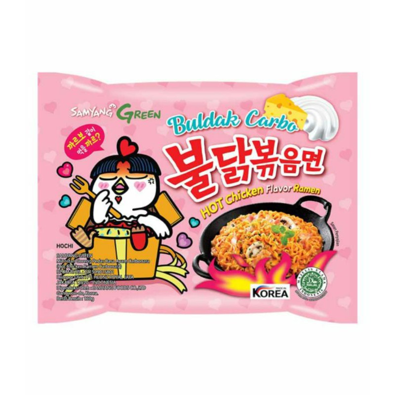 

SAMYANG MIE INSTAN GORENG CARBONARA 140G
