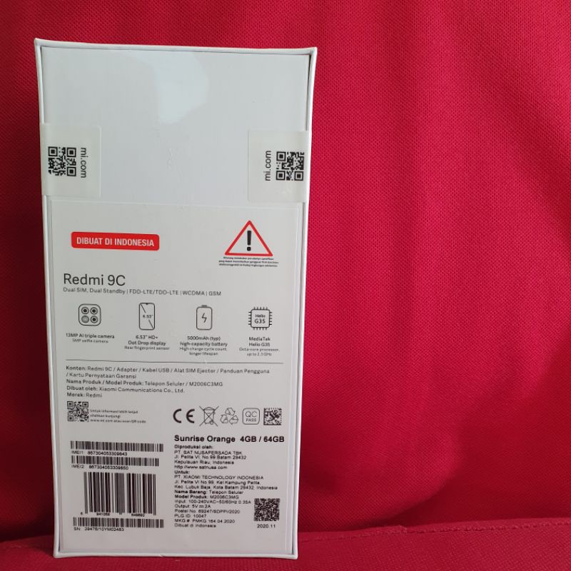 REDMI 9C 4/64GB GARANSI RESMI-1