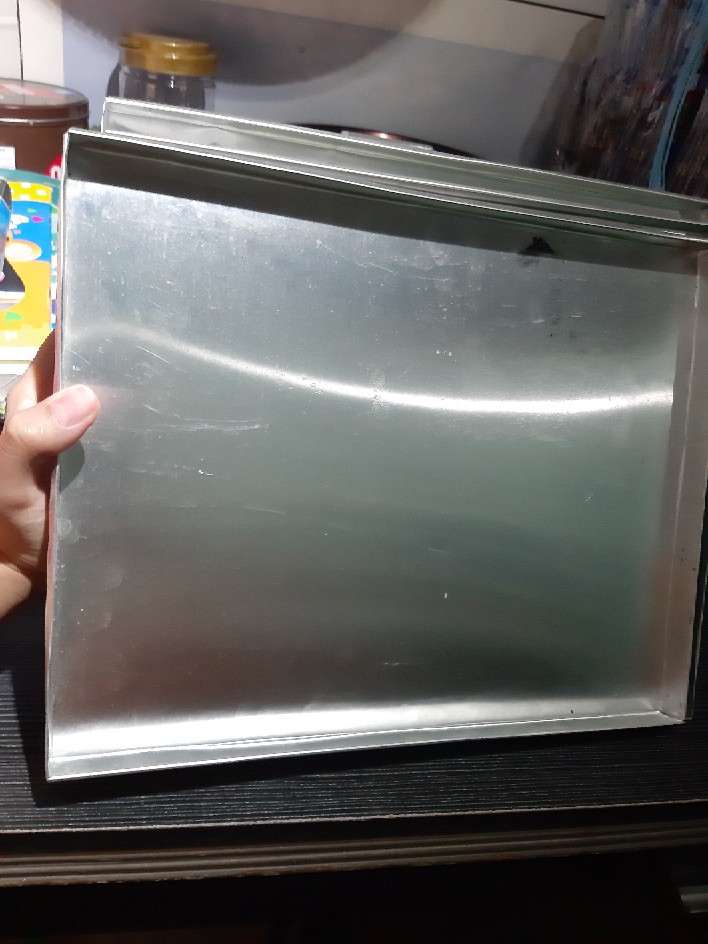 Loyang Kue Kering Kotak Loyang Kecil 29x23x2