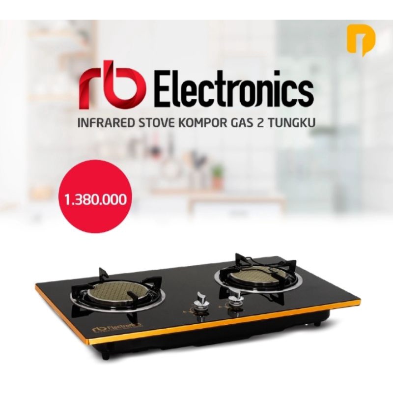 ∆ RB Infrared Stove Kompor Gas 2 Tungku ∆∆∆