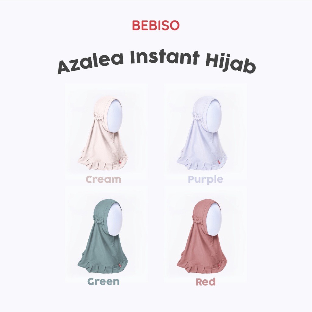 BEBISO HIJAB PREMIUM BAYI DAN ANAK / HIJAB ANAK