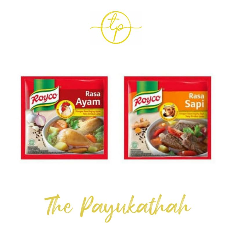 

Royco sachet rasa sapi / ayam (isi 10 sachet)